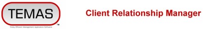 TEMAS Client Relationship Manager